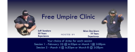 Free Umpire Clinic